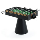 FAS Ciclope Black Outdoor Foosball Table Free Entertainment Top - Cover & Balls