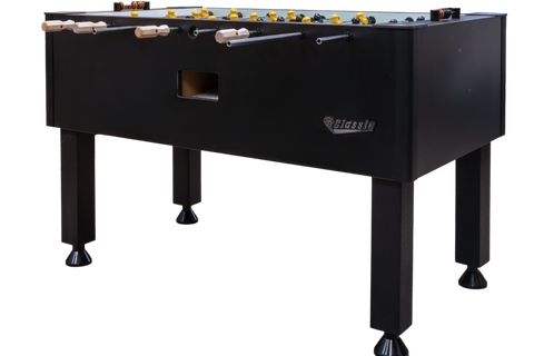 Tornado Classic II Foosball Table Non-Coin in Black Suede