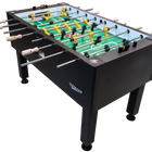 Tornado Classic II Foosball Table Non-Coin in Black Suede