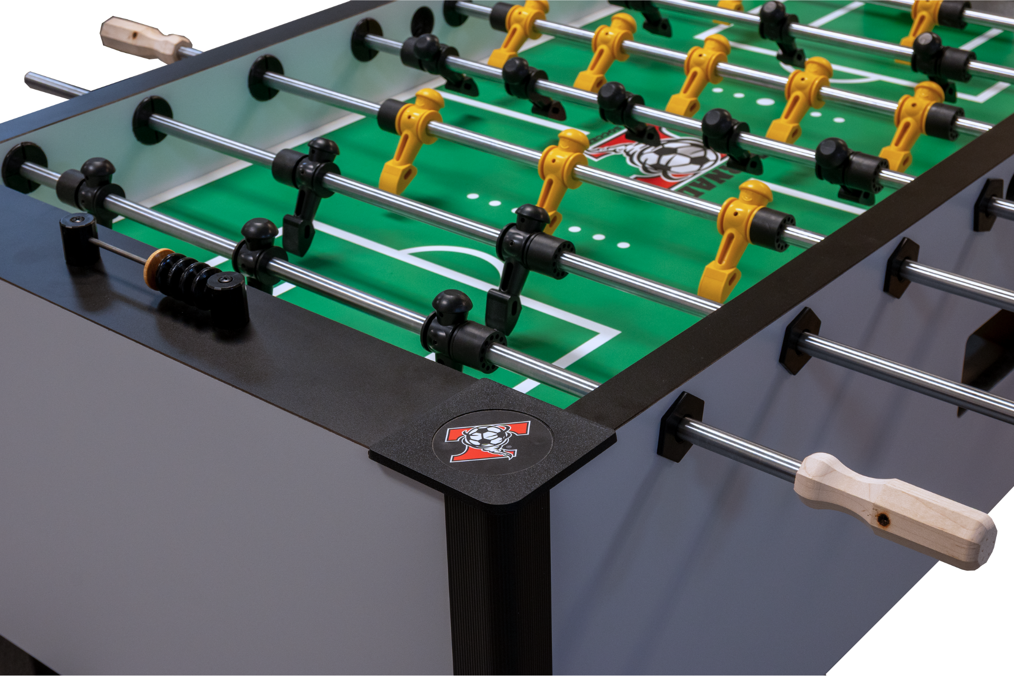 Tornado Elite II Foosball Table in Argent Frost