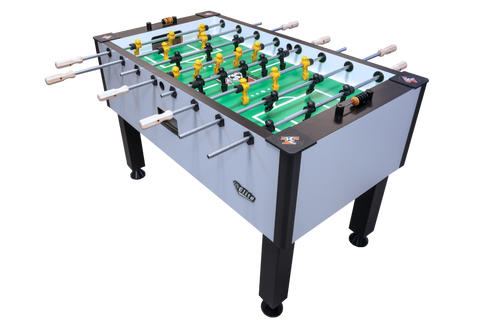 Tornado Elite II Foosball Table in Argent Frost