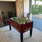 Tornado T-3000 Competition Foosball Table in Crimson Red