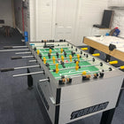 Tornado Tournament T-3000 Competition Foosball Table in Silver, with 1 Man Goalie, delivered and assembled in Chicago, October 2023