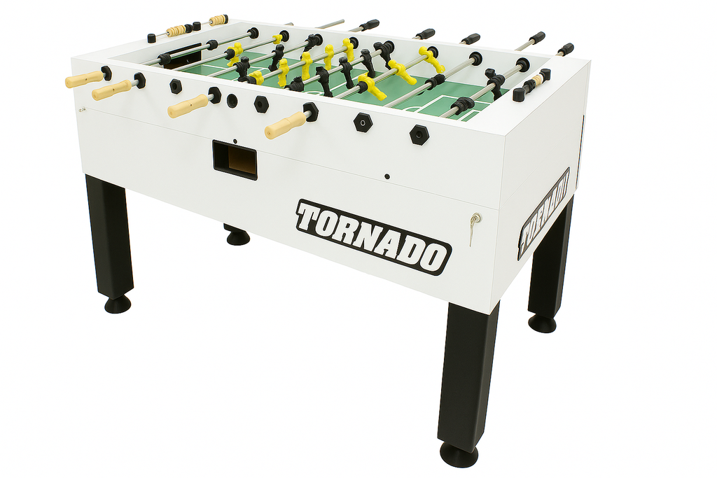 Tornado Tournament T-3000 White Professional Foosball Table