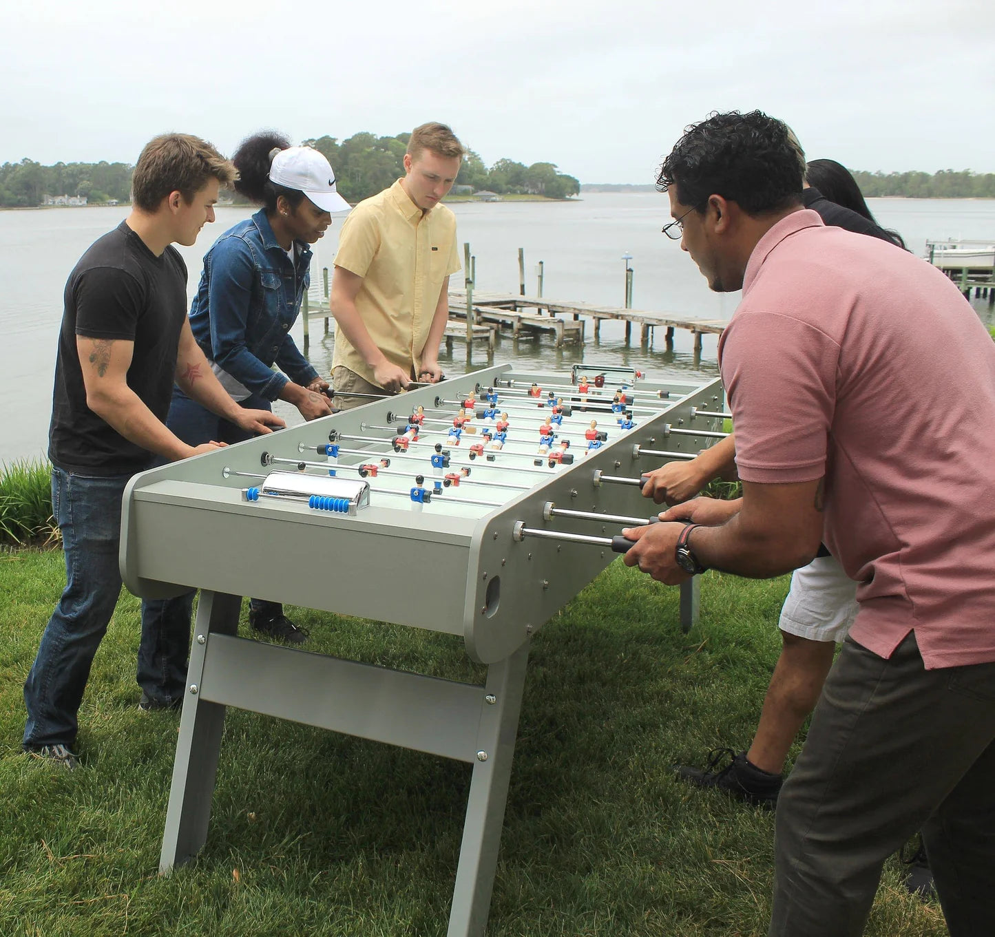 Rene Pierre Tahiti Outdoor 6 Player Foosball Table