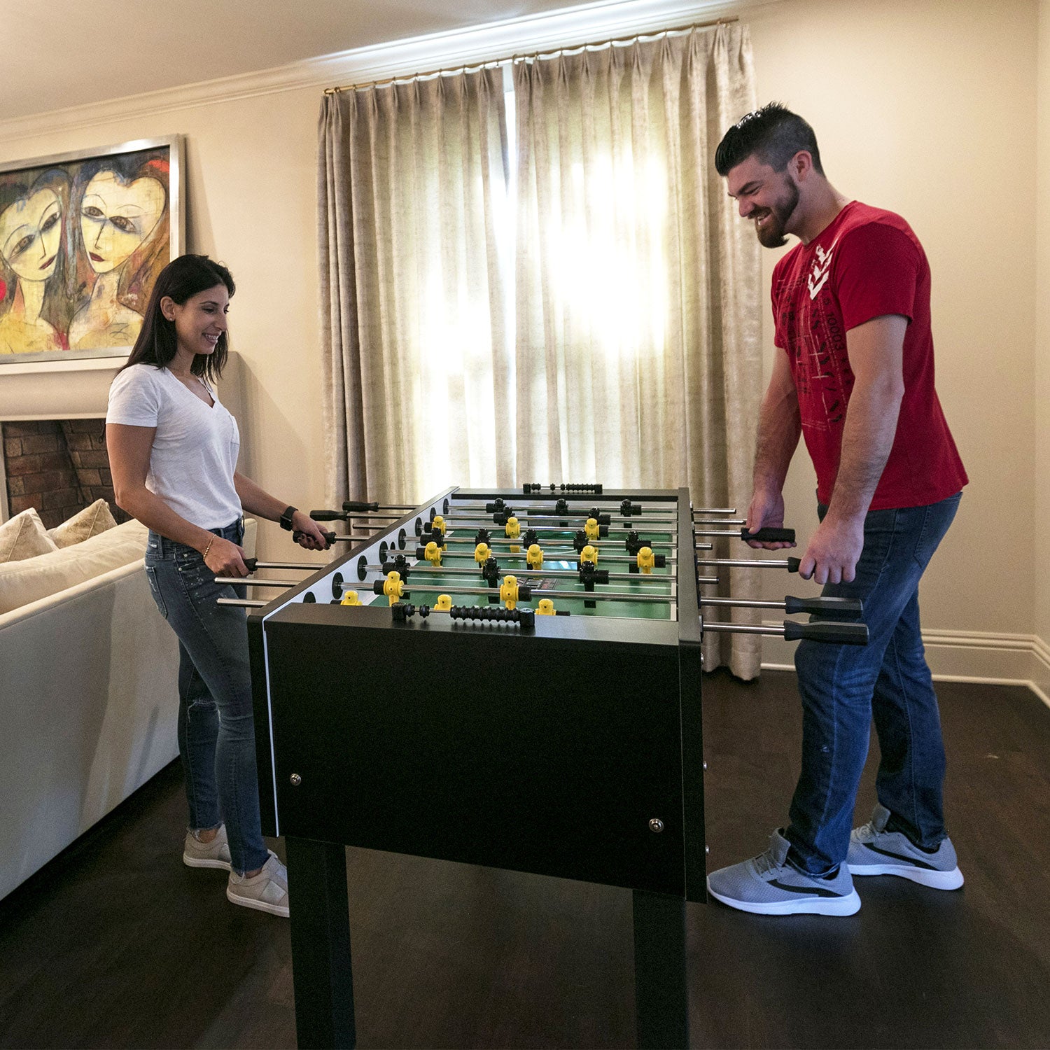 HJ Scott® VF3000 Velocity Pro-Am Foosball Table