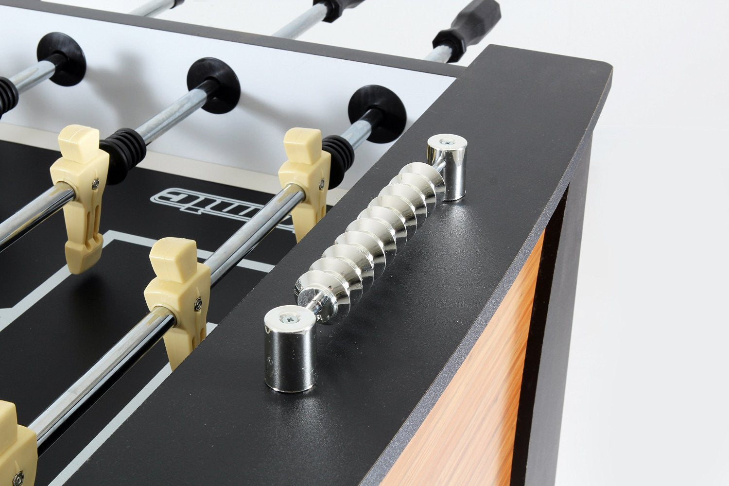 Metalic Score Unit on Atomic Foosball Table Called Pro Force by DMI Sports available at Foosball Planet.