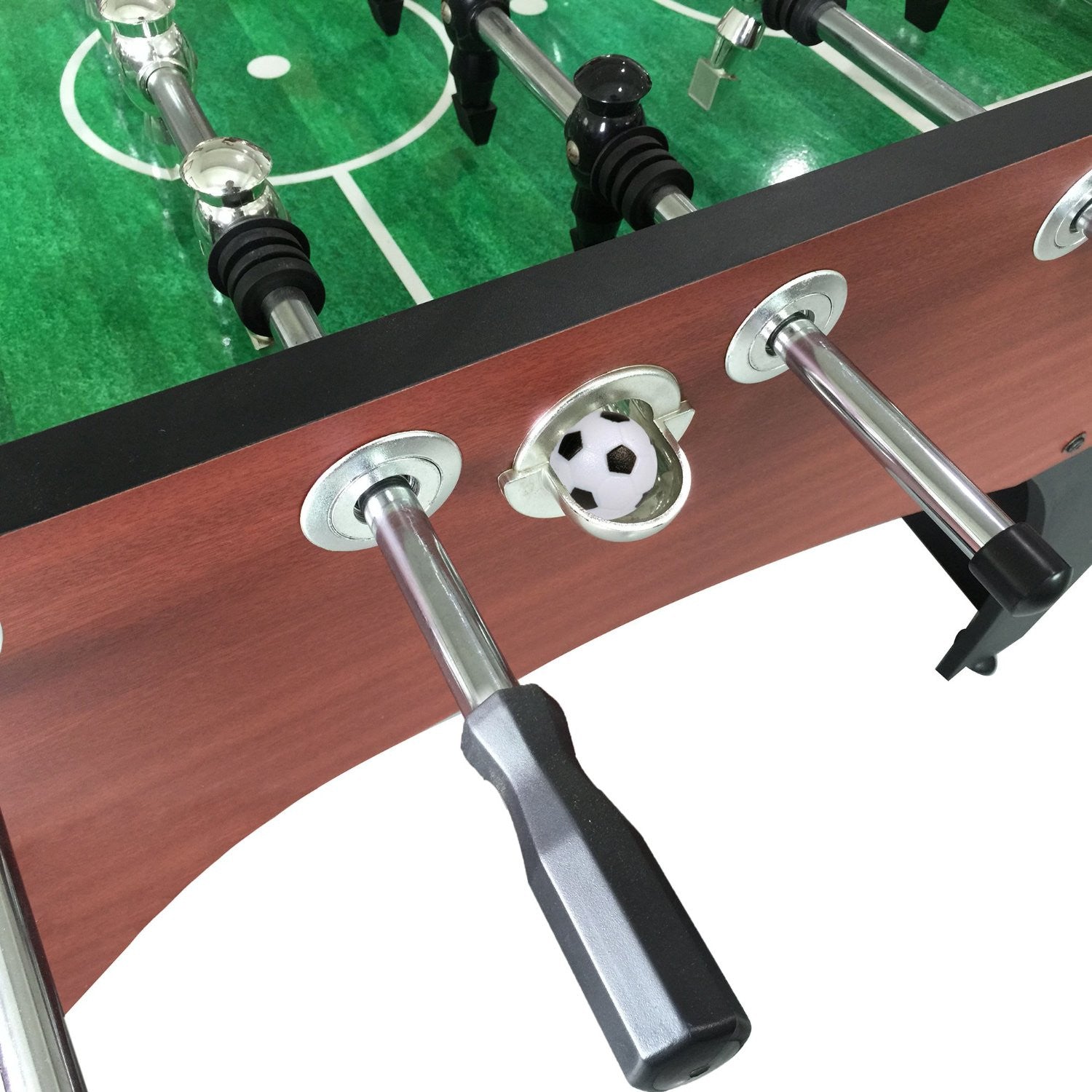 Hathaway Metropolitan 54" Foosball Table in Wood/Red