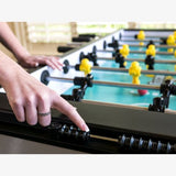 HJ Scott® VF5000 Velocity Foosball Table in Silver