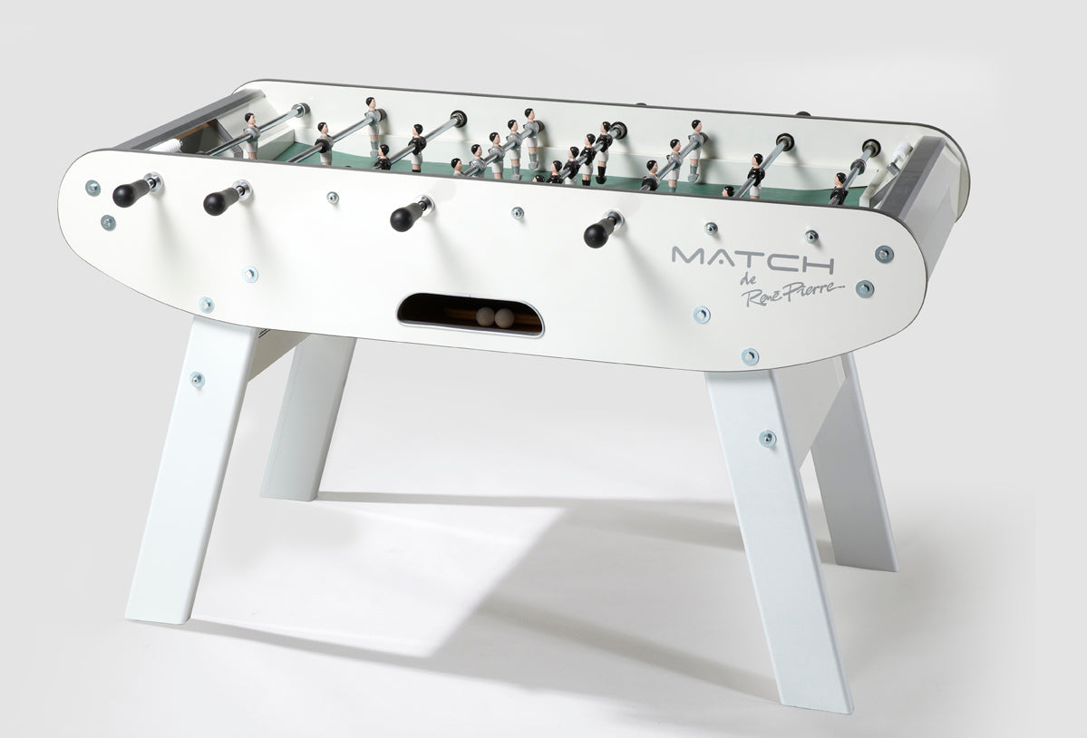 Rene Pierre Match Foosball Table in White