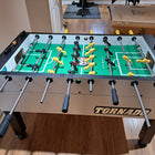 Tornado Tournament T-3000 Competition Foosball Table in Silver with Raised corners