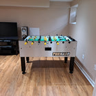 Tornado Tournament T-3000 Competition Foosball Table in Silver