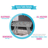 Rene Pierre Tahiti Outdoor Weatherproof Foosball Table