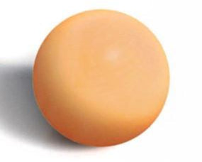  Picture of White/Orange Garlando Foosballs (3-pack)