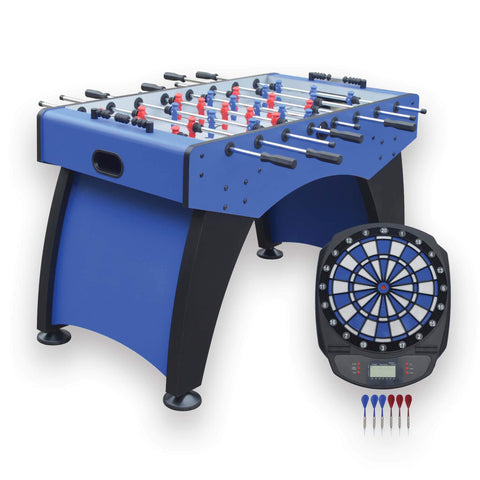  Picture of Hathaway Ventura 55" Foosball Table w/ Bonus Electronic Dart Board