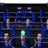 Atomic Azure LED Light Up Foosball Table
