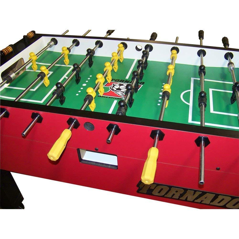 Tornado T-3000 Foosball Table In Red (Coin)