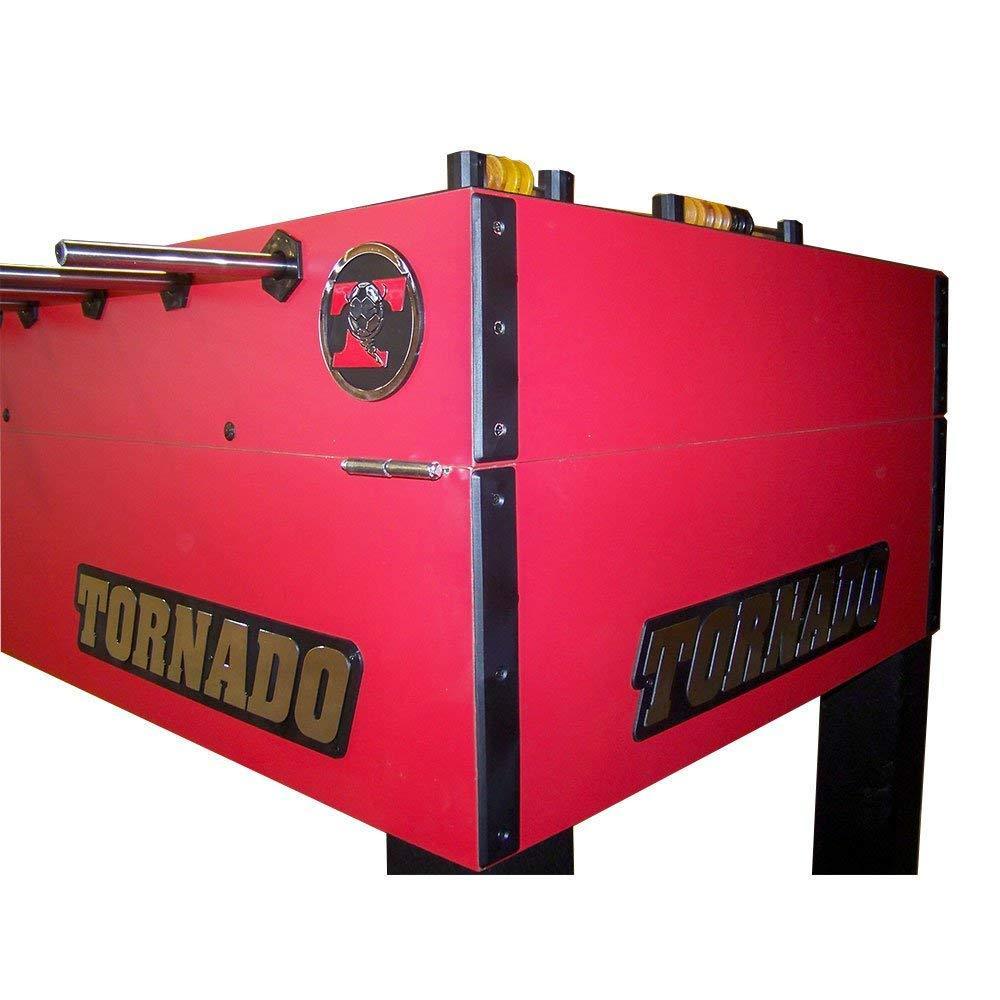 Tornado T-3000 Foosball Table In Red Coin Operated