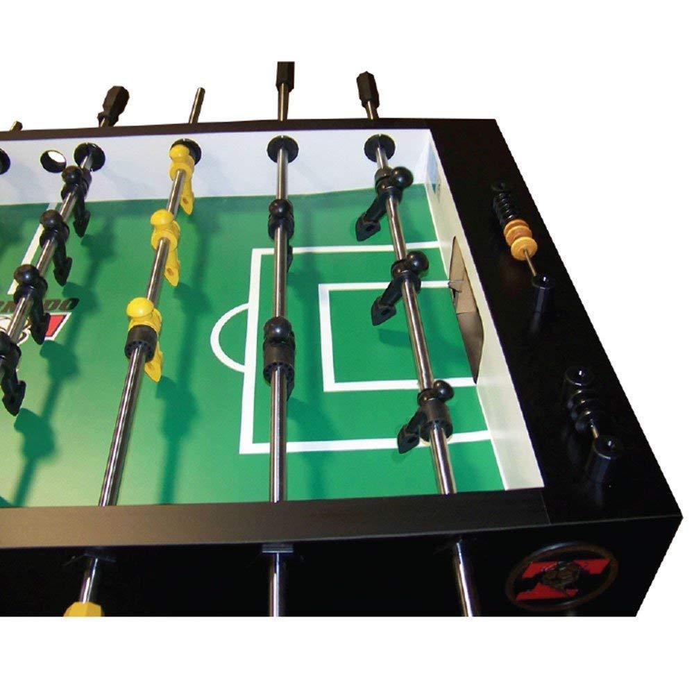 Tornado T-3000 Foosball Table in Matte Black Coin Operated
