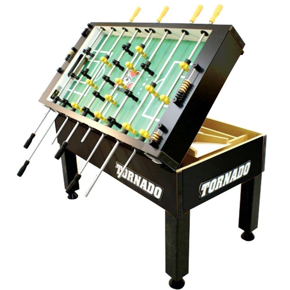 Tornado Black Foosball Table