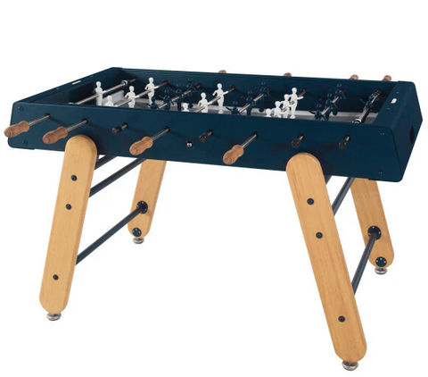 RS Barcelona Steel Blue RS4 Outdoor Foosball Table