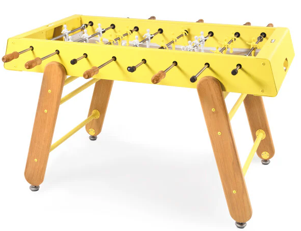 RS Barcelona Golden Yellow RS4 Outdoor Foosball Table