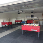 Tornado T-3000 Foosball Table In Red Coin Operated