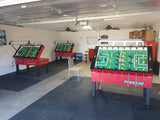 Tornado T-3000 Foosball Table In Red Coin Operated