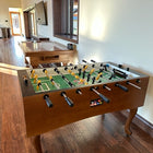 Tornado Madison Furniture Foosball Table Natural On Maple Wood Stain