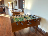 Tornado Madison Furniture Foosball Table Natural On Maple Wood Stain