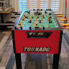 Tornado T-3000 Competition Foosball Table in Crimson Red
