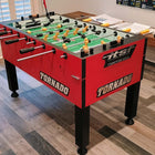 Tornado T-3000 Competition Foosball Table in Crimson Red