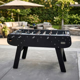 Rene Pierre Black Noir Tahiti Outdoor Weatherproof Foosball Table