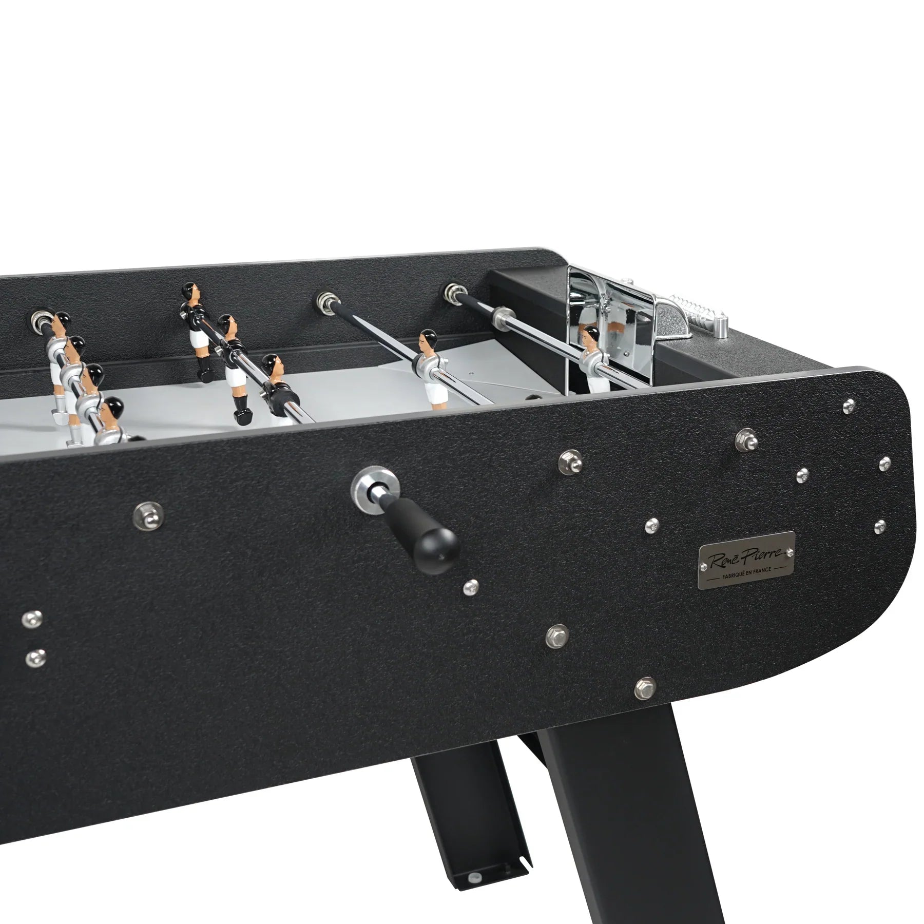Rene Pierre Black Noir Tahiti Outdoor Weatherproof Foosball Table