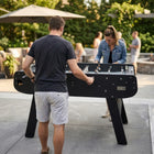 Rene Pierre Black Noir Tahiti Outdoor Weatherproof Foosball Table