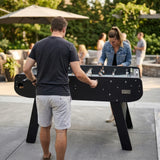 Rene Pierre Black Noir Tahiti Outdoor Weatherproof Foosball Table