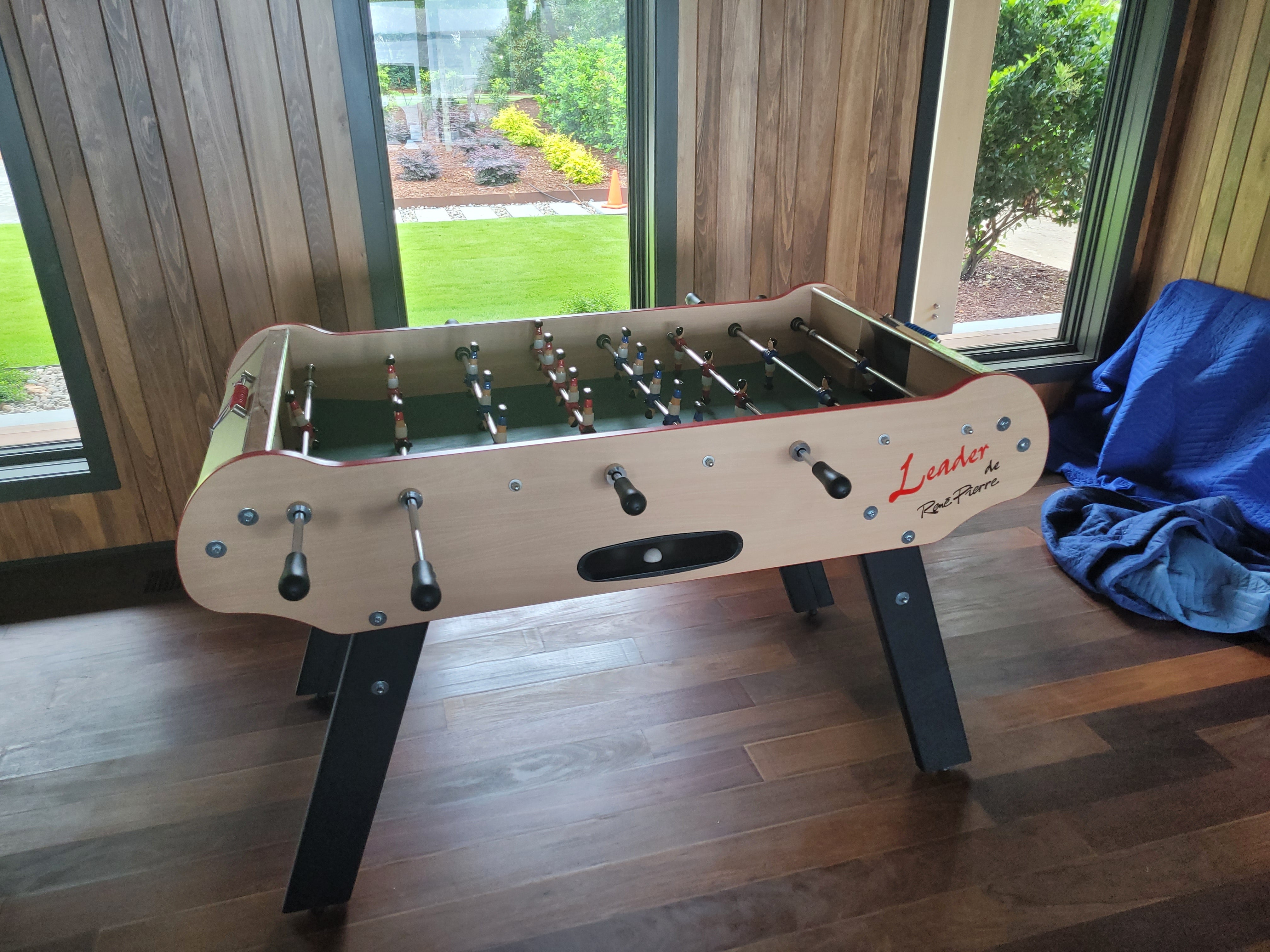 Rene Pierre Leader Foosball Table Installation