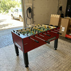 Tornado T-3000 Competition Foosball Table in Crimson Red Delivered and Assembled 