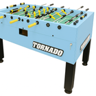Tornado Tournament T-3000 Foosball Table in Sky Blue