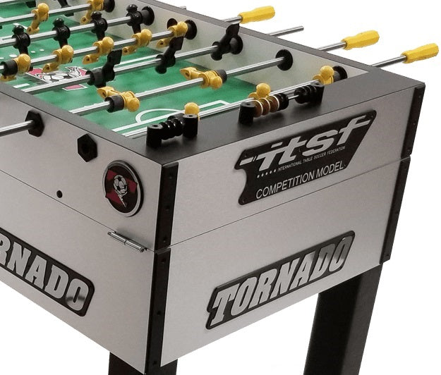 Tornado T-3000 Competition Foosball Table in Crimson Red