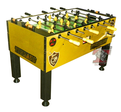 Picture of Tornado T-3000 Foosball Table in Gold Limited Edition