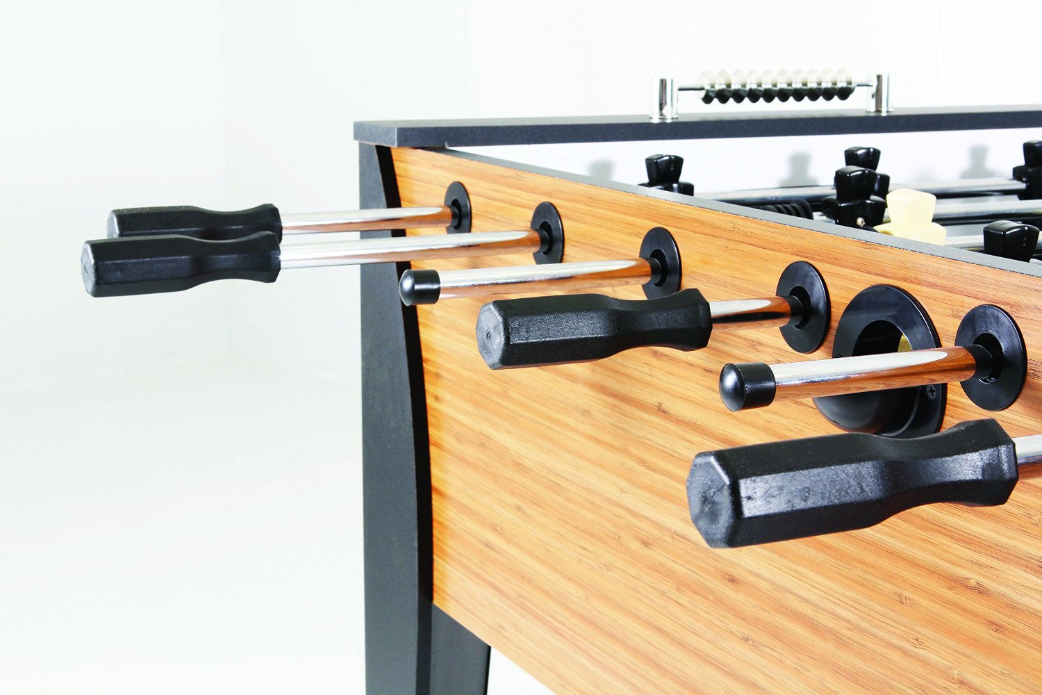 Handles of Pro Force Foosball Table from Atomic by DMI Sports available at Foosball Planet.