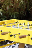 RS Barcelona Golden Yellow RS4 Outdoor Foosball Table