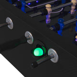 Atomic Azure LED Light Up Foosball Table