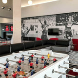 RS Barcelona White RS2 Iron Foosball Table