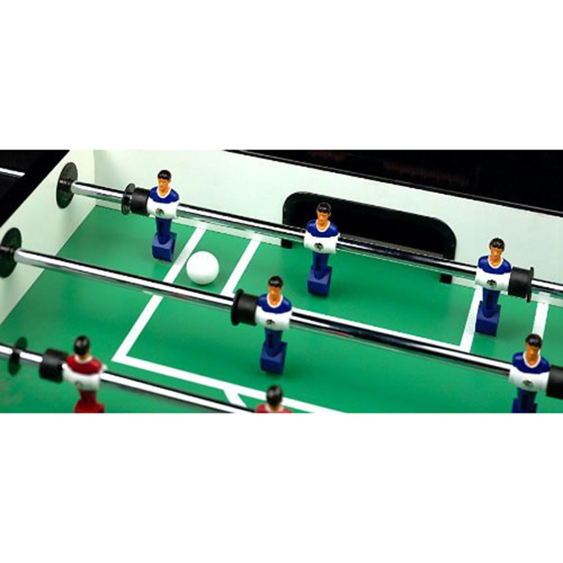 Close view on Agean Foosball Table from Carrom USA which is available at Foosball Planet